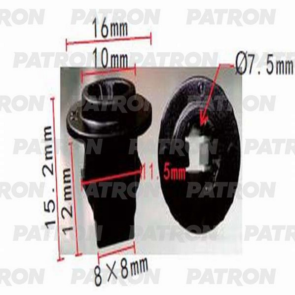 P371191 — Фиксатор пластиковый PATRON