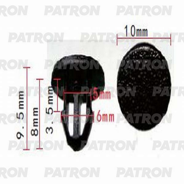 P371195 — Клипса пластмассовая PATRON