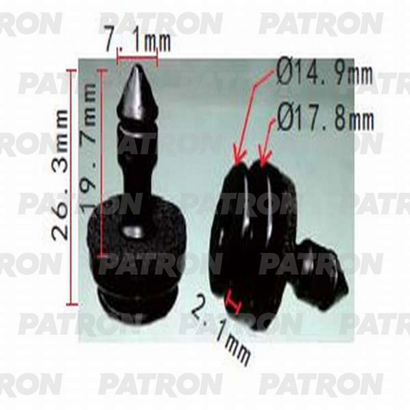 P371215 — Крепеж (клоп) PATRON