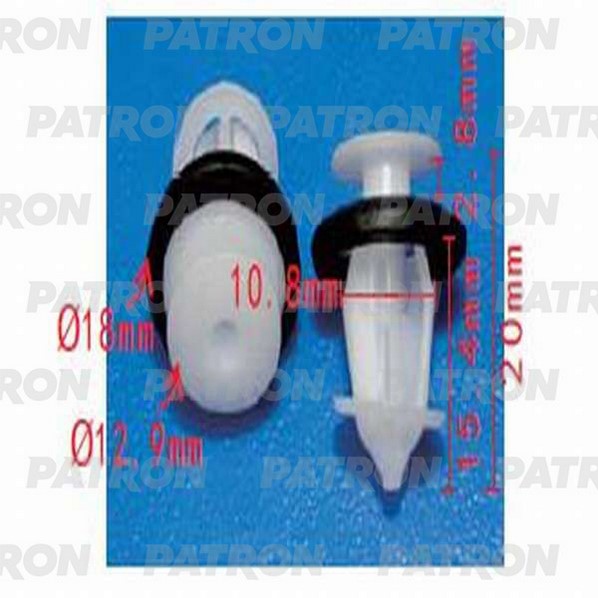 P371237 — Фиксатор пластиковый TOYOTA применяемость: обшивка двери PATRON