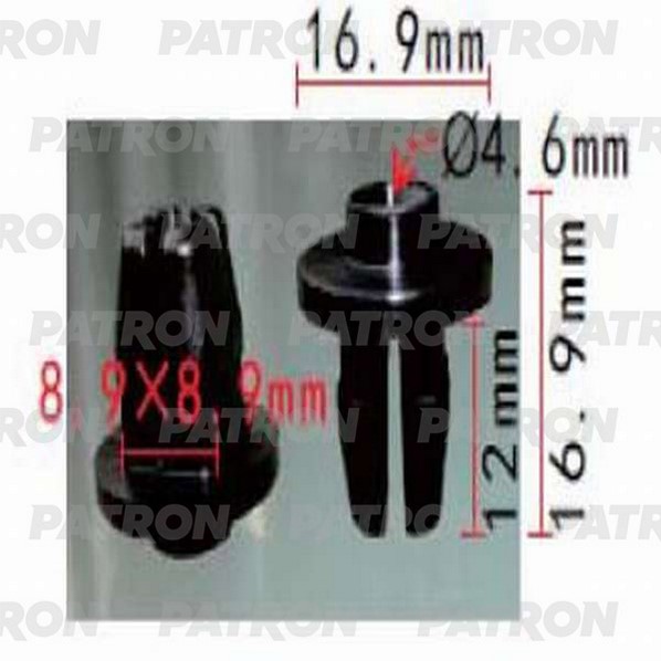 P371238 — Фиксатор пластмассовый PATRON