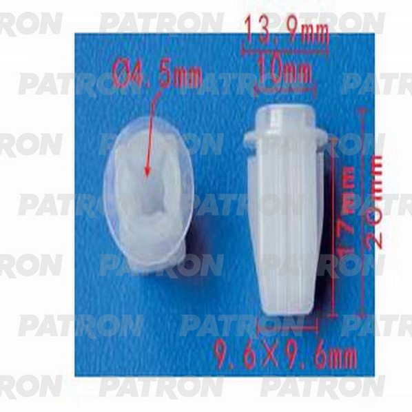 P371328 — Фиксатор пластмассовый NISSAN применяемость вставка под саморез PATRON