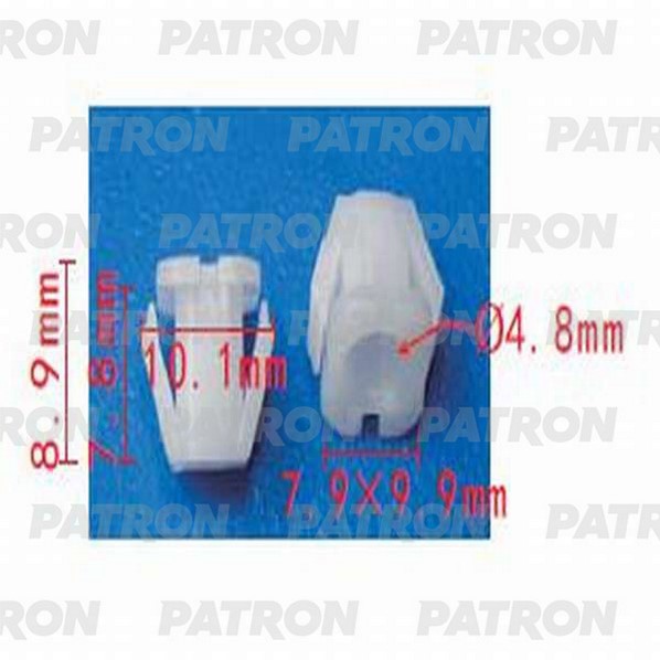 P371349 — Фиксатор пластиковый HYUNDAI,KIA применяемость: молдинги PATRON