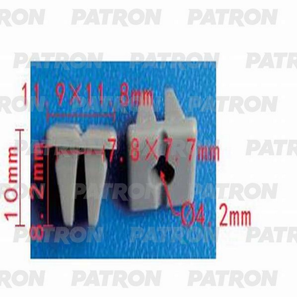 P371355 — Фиксатор пластиковый HYUNDAI, KIA применяемость: кронштейн бампера, вс PATRON