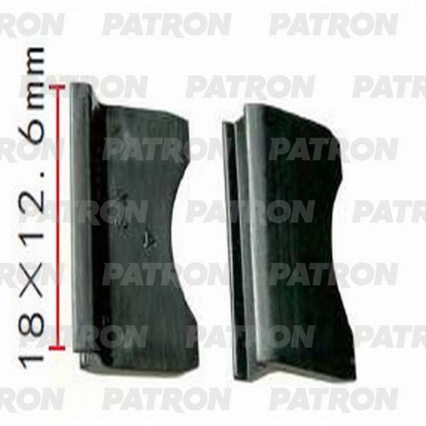 P371366 — Скоба пластиковая HYUNDAI,KIA применяемость: внутренняя отделка, двери PATRON