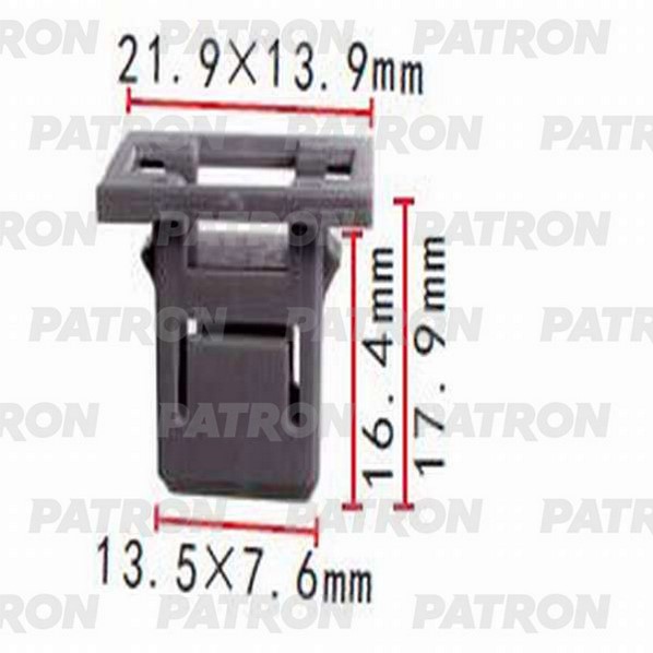 P371383 — Фиксатор пластиковый ACURA,HONDA применяемость: подкапотное пространст PATRON