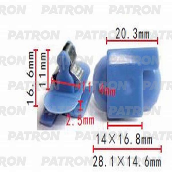 P371404 — Крепеж (клоп) PATRON