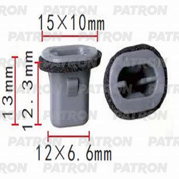 P371416 — Фиксатор пластиковый Nissan применяемость: обшивка задней двери PATRON