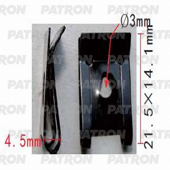 P371432 — Скоба металлическая различные марки применяемость: металлические зажим PATRON