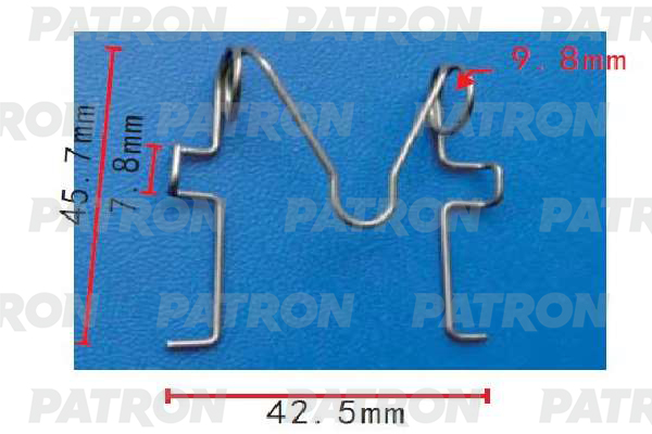 P371563 — Зажим металлический TOYOTA применяемость: универсальный PATRON