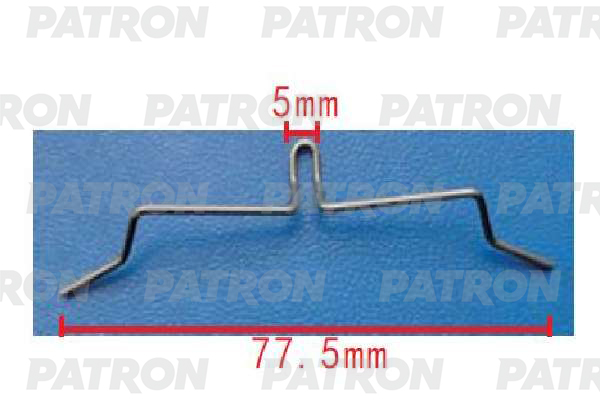 P371564 — Зажим металлический TOYOTA применяемость: универсальный PATRON