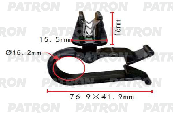 P371942 — Крепеж (клоп) PATRON