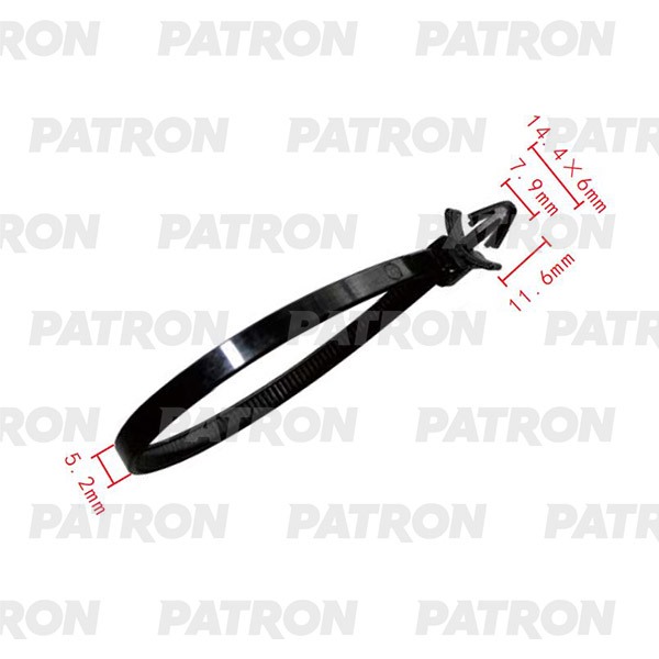 P372034 — Хомут пластмассовый PATRON