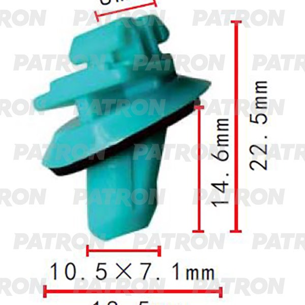 P372047 — Крепеж (клоп) PATRON