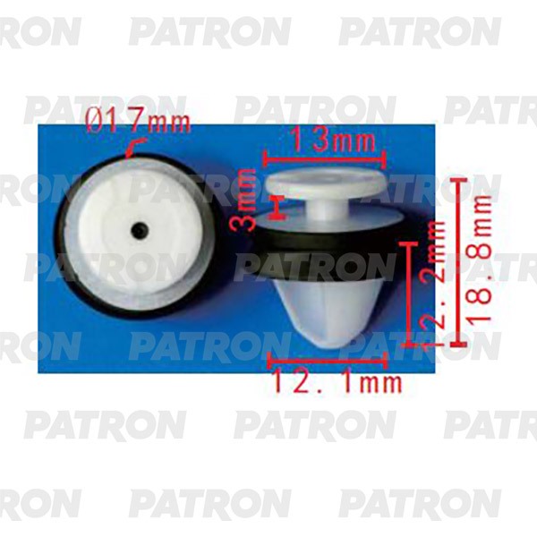 P372140 — Крепеж (клоп) PATRON