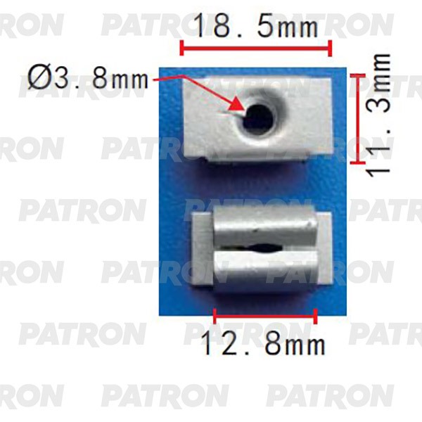 P372153 — Скоба крепежная PATRON