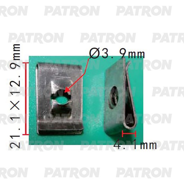 P372167 — Скоба крепежная PATRON
