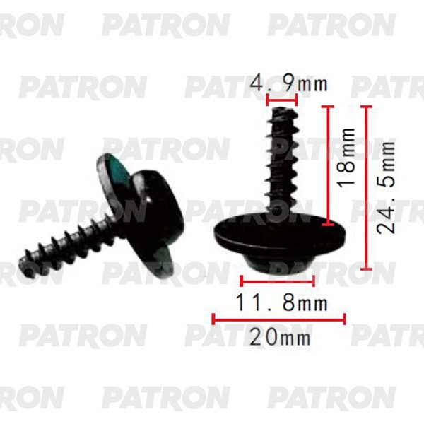 P372207 — Винт PATRON