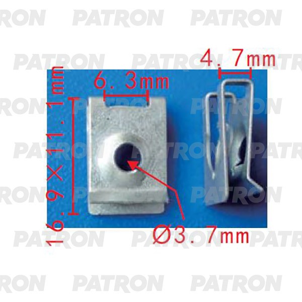 P372209 — Скоба крепежная PATRON