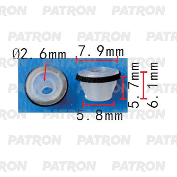 P372283 — Крепеж (клоп) PATRON