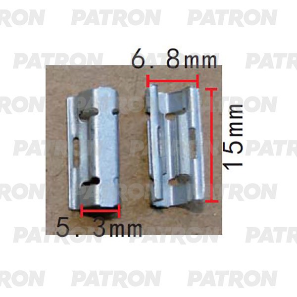 P372313 — Скоба крепежная RENAULT применяемость: скоба монтажная PATRON
