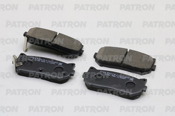 PBP1569KOR — Колодки тормозные дисковые задн KIA: CLARUS 95-00, SHUMA 97-04, CARENS 99-06, SEPHIA 94-01, SPECTRA PATRON