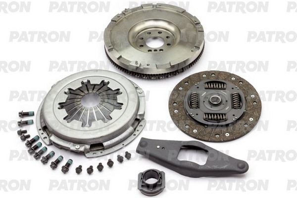 PCE0098 — К-кт сцепления с одномассовым маховиком (4P - с вилкой) FORD: TRANSIT 2.4 DI 2000> PATRON