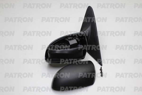 PMG2309M11 — Зеркало наружное лев электр с подогр, грунт, асфер PATRON