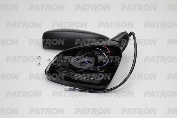 PMG2323M03 — Зеркало наружное лев, электр, складыв, с указ.поворота, с подогр, асферич, грунт (8конт) MAZDA: 6 20 PATRON