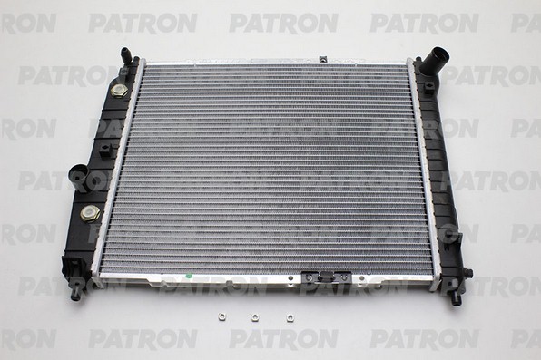 PRS3711 — Радиатор системы охлаждения паяный CHEVROLET: AVEO 1.4 05-, DAEWOO: KALOS 1.4 16V 02- PATRON