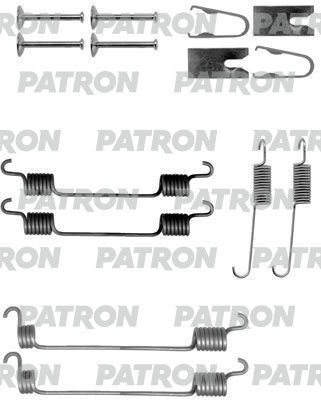 PSRK0076 — Комплект монтажный тормозных колодок барабанных TOYOTA: CARINA E 92-97, CARINA E SPORTSWAGON 93-97, PATRON