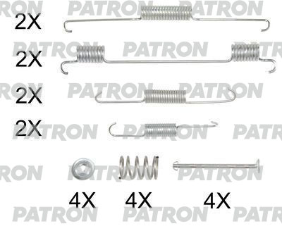 PSRK0116 — Комплект монтажный тормозных колодок барабанных KIA CARNIVAL 9901 PATRON