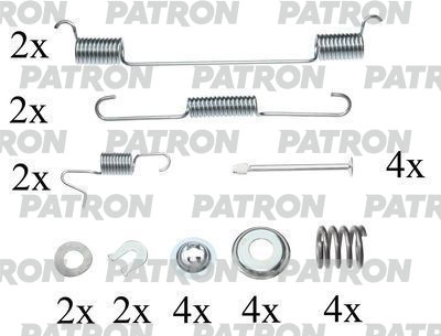 PSRK0167 — Комплект монтажный тормозных колодок барабанных NISSAN: PICK UP 87-98, TERRANO I 87-96 PATRON