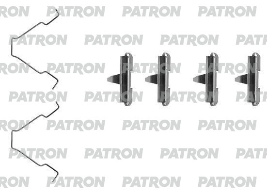 PSRK1006 — Комплект монтажный тормозных колодок дисковых FORD USA:PROBE II (ECP) PATRON