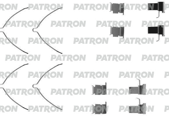 PSRK1043 — Комплект монтажный тормозных колодок дисковых TOYOTA:LITEACE автобус ( PATRON