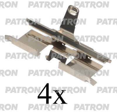 PSRK1081 — Комплект монтажный тормозных колодок дисковых CHEVROLET:LACETTI 03.05-,NUBIRA СЕДАН 03.05-,NUBIRA УН PATRON