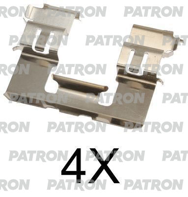 PSRK1171 — Комплект монтажный тормозных колодок дисковых TOYOTA:HIACE III WAGON (_H10_) 08.89-08.95,HIACE III Ф PATRON