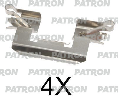 PSRK1240 — Комплект монтажный тормозных колодок дисковых HONDA: LOGO 99-02, JAZZ II 02-, INTEGRA 02-, CRX III 9 PATRON