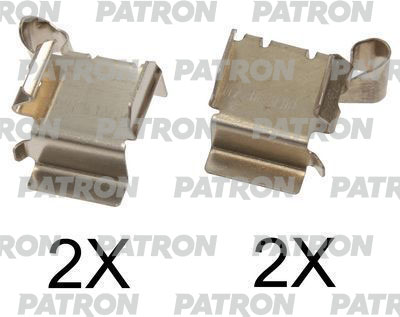 PSRK1251 — Комплект монтажный тормозных колодок дисковых BMW X3 10 PATRON