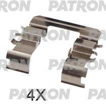PSRK1285 — Комплект монтажный тормозных колодок дисковых HYUNDAI: IX55 08 PATRON