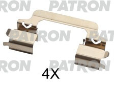 PSRK1299 — Комплект монтажный тормозных колодок дисковых LAND ROVER: RANGE ROVER PATRON