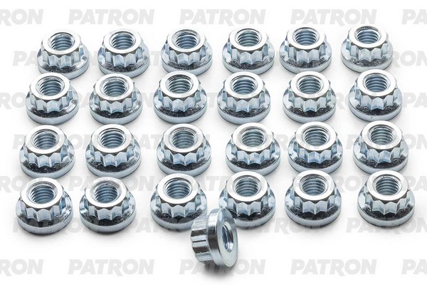 PTR9006 — Гайка M8X1.25 LHT PATRON