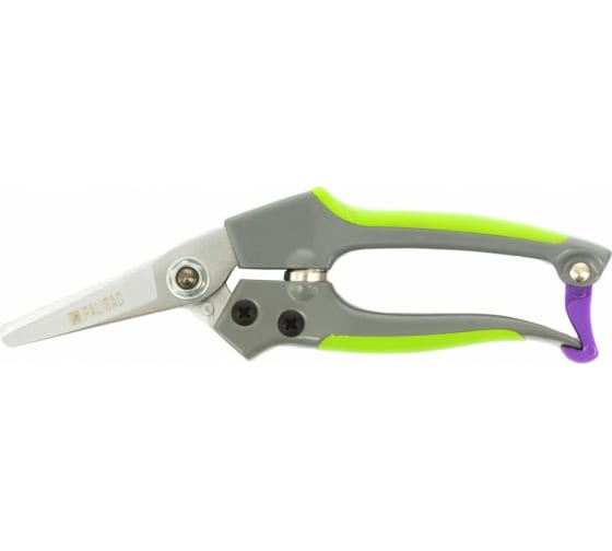 60491 — Секатор цветочный, 180 мм, металлические обрезиненные рукоятки PALISAD