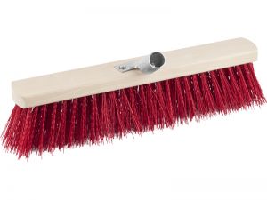 3919330 — Щетка GRINDA EURO уличная без ручки  буковая колодка  жесткая щетина  с металлическим держателем для черенка  30см GRINDA