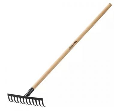 3958312 — Прямых зубьев абли садовые с деревянным черенком GRINDA