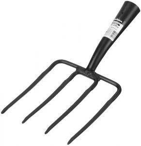 397104Z01 — Х вилы садовые кованые четырёхрогие GRINDA