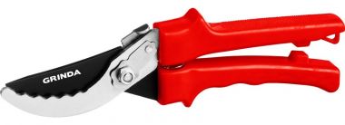 40211Z02 — G33 секатор с пластиковыми рукоятками  плоскостной  200мм  GRINDA GRINDA