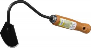 421513 — Мотыжка радиусная PROLINE с деревянной ручкой  GRINDA 421513  65х115х275мм GRINDA