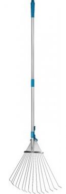 421868Z01 — GRINDA PR50 грабли веерные с телескопическим черенком, регулируемые, длина 8001240 мм GRINDA