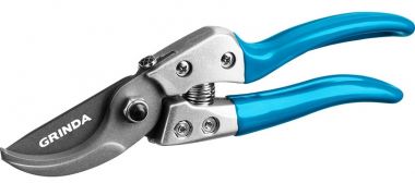 423425 — P25 секатор с эргономичными алюминиевыми рукоятками  плоскостной  200 мм  GRINDA PROLINE GRINDA